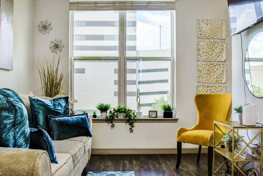 Luxury Living Downtown Houston Kingbed. Lägenhet Exteriör bild