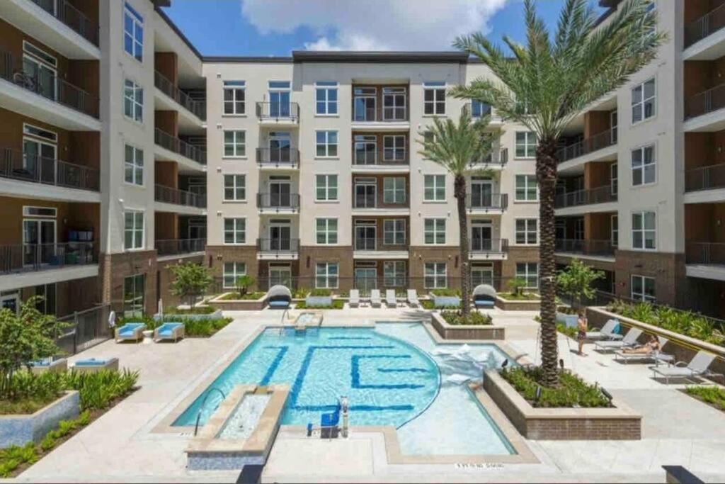 Luxury Living Downtown Houston Kingbed. Lägenhet Exteriör bild